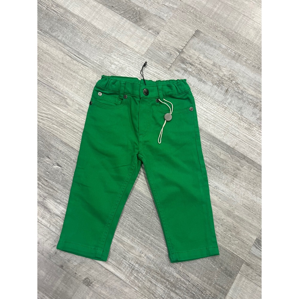 Paul Smith Baby Green Chino Pants Adjustable Waist 9M NWT